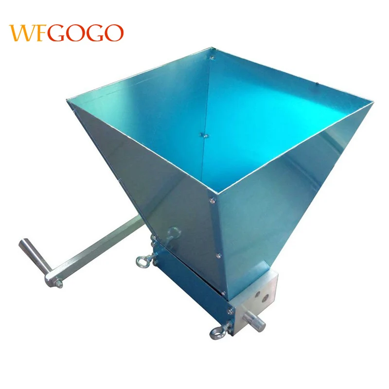 WFGOGO Stainless Malt Mill 2 roller Homebrew Barley Grinder Crusher
