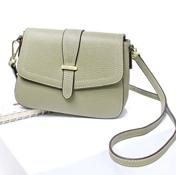 real leather women handbag fashion lady small shoulder bag