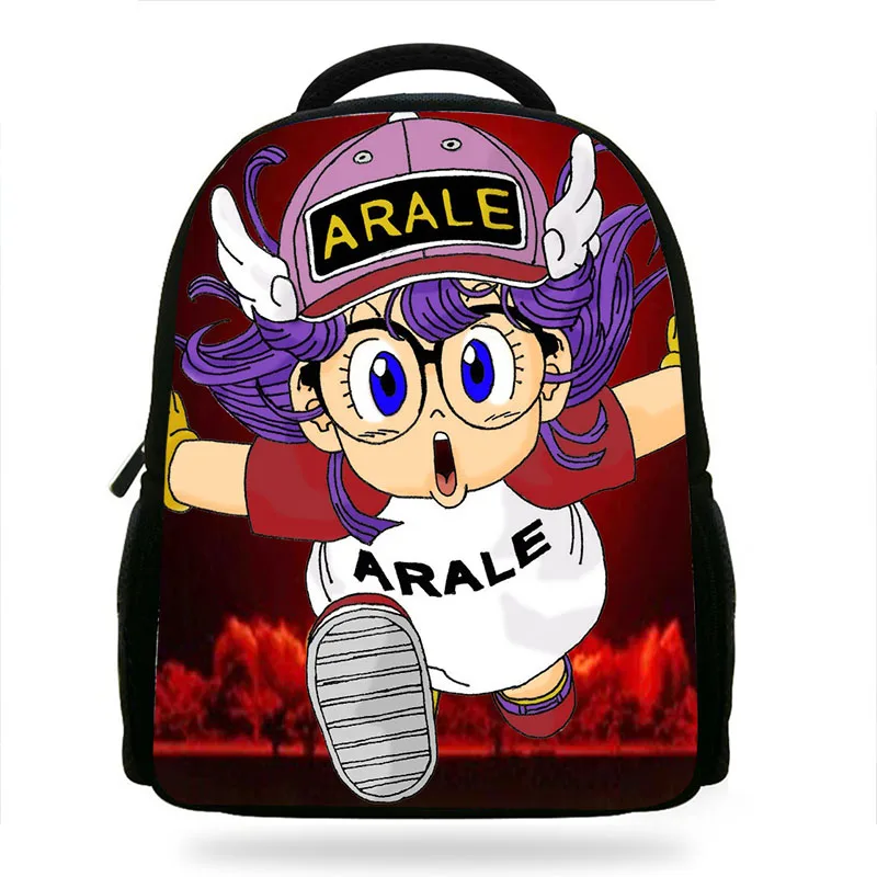 

Newest Cartoon Kwaii Arale Backpack Printing Children Book Bags Girls Dragon Ball School Backpacks for Teenager cartable mochila