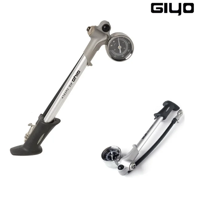Giyo Air Supply GS02D Bike Fork Air Pressure Pump Bicycle Portable Pump Cycling Air Supply