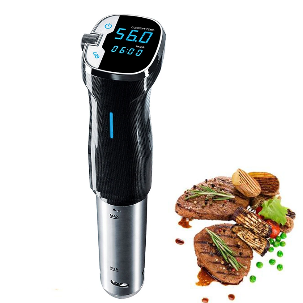 

Low Temperature Sous Vide Slow Cooker 1000W Powerful Food Processor Cooker 220V Immersion Circulator LCD Digital Timer Display