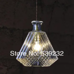 Стеклянный Хрустальный подвесной светильник для столовой|bottle lamp|bar table lampswine bottle