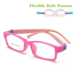 8816 близорукость дети кадров оптические очки Съемная резиновая ног детские очки для детей без винт безопасный TR еда класс
