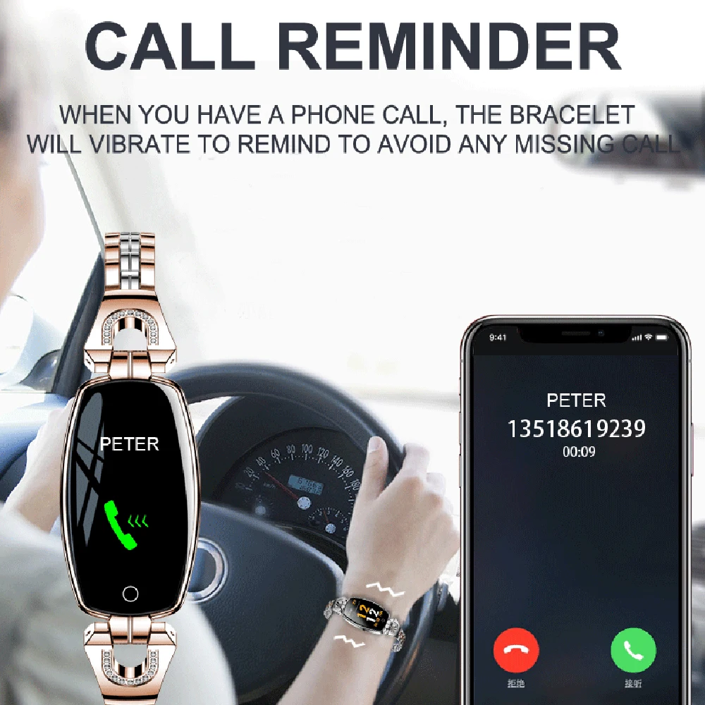  Jelly Comb Fashion Women Smart Watch 0.96 inch Heart Rate Monitor Smart Bracelet Sleep Monitor Smar - 33020944839