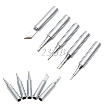 

5x 900M-T Solder Screwdriver Iron Tip For Soldering Hakko Rework Station Tool J24