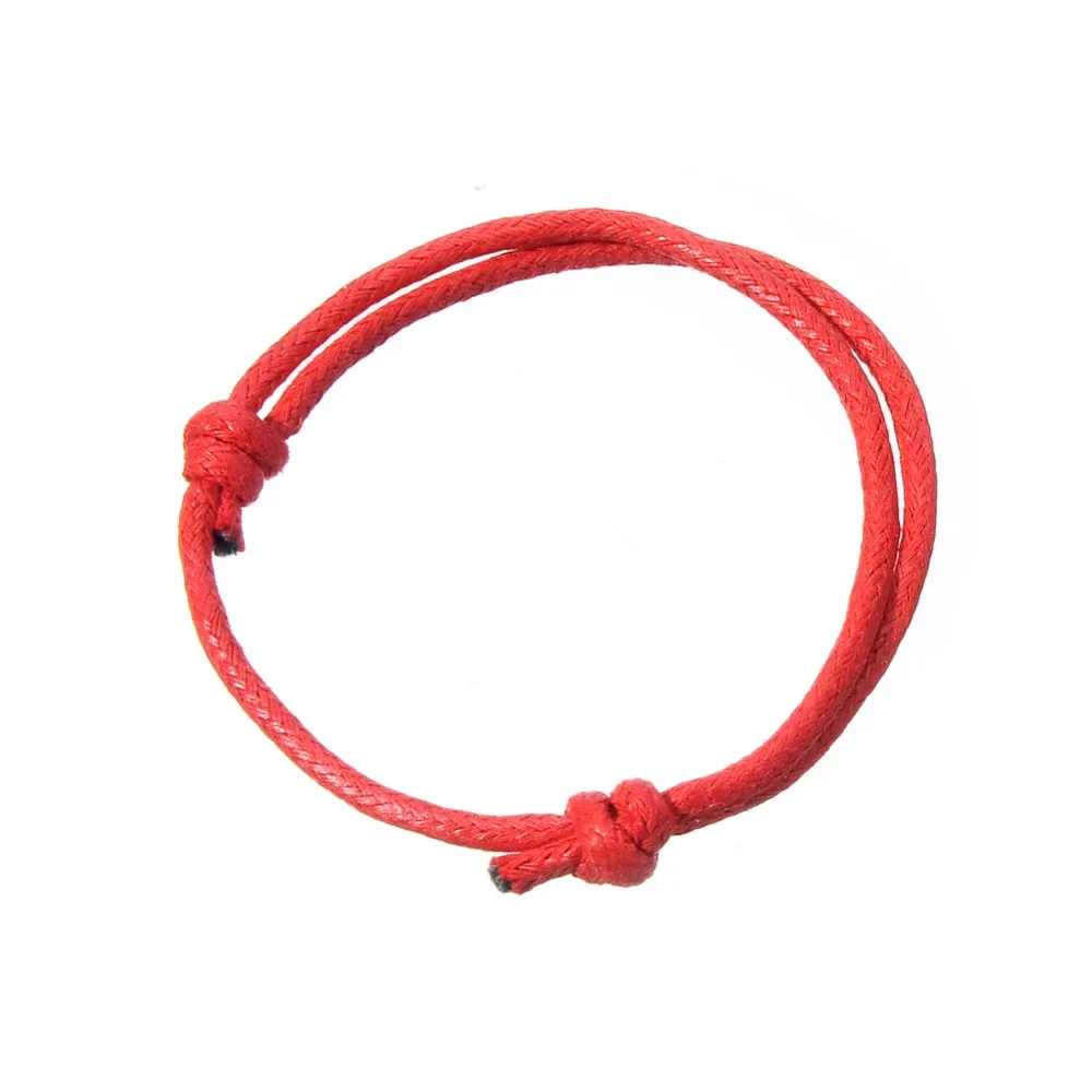 

My Shape Wax Cord Chain Bracelet Handmade Adjustable knot For DIY Bracelets Jewelry Findings & Components accessories