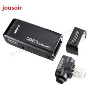 

GODOX AD200 TTL 2.4G HSS 1/8000s Pocket Flash Light Double Head 200Ws with 2900mAh Lithium Battery Flashlight Flash CD40