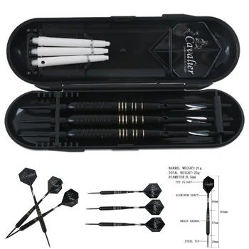 

3pcs/set Professional Darts Indoor Sports Dart Needle for Sporting Game Hard Steel Tip Darts With Brass Darts Shafts 23g