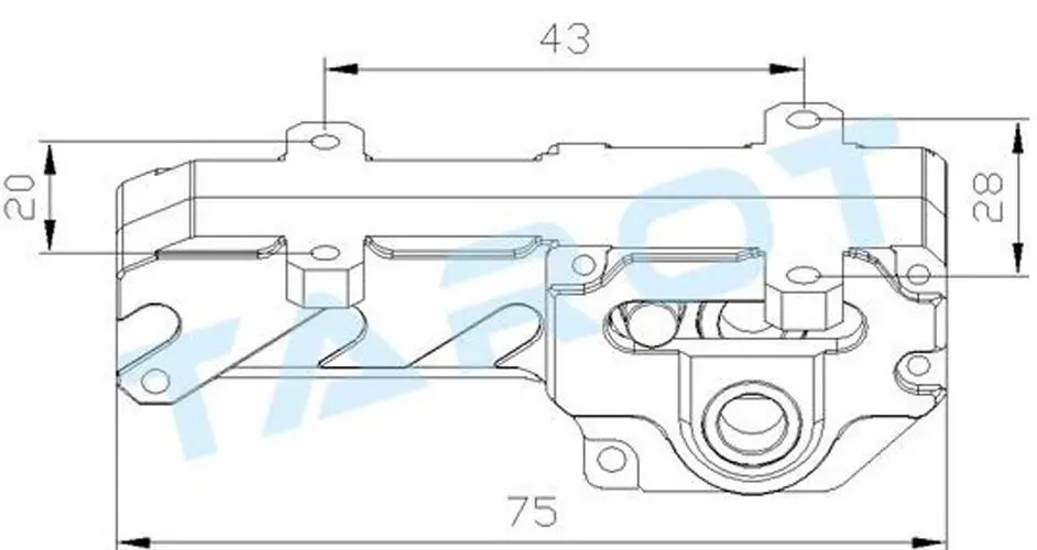 F11269 Tarot T Series электронное выдвижное шасси TL96030 для T810/ T960/ T15/ T18/ 810sport/ 960sport Multicopter|gear