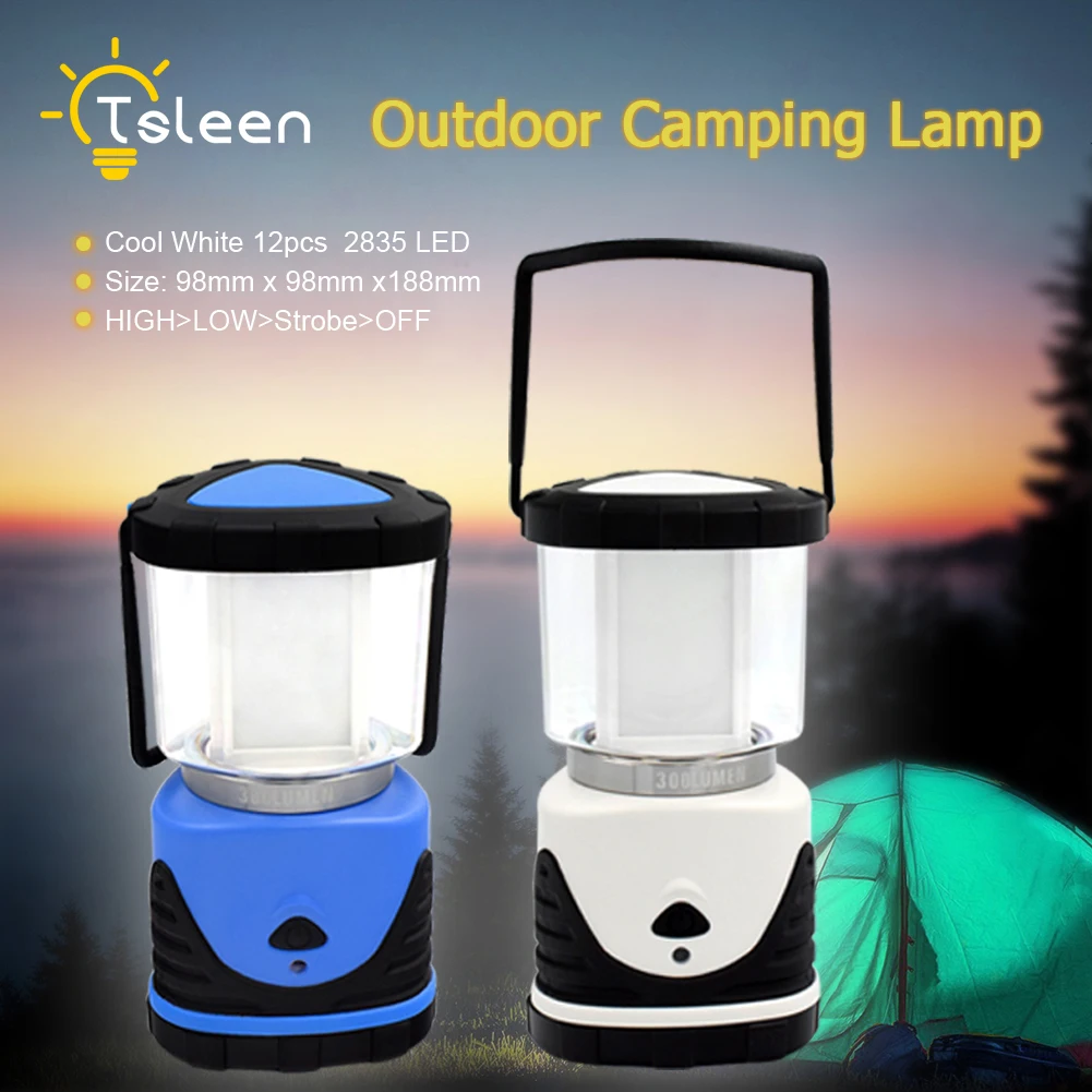 

TSLEEN Free Shipping! Portable Camping Lights 3W LED Camping Waterproof Tent Lamp Outdoor Night Fishing Lamp USB Rechargeable