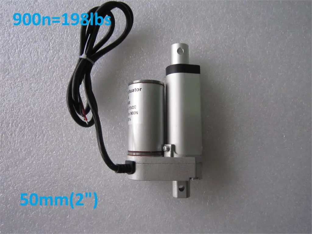 

2inch(50mm) stroke windows Electric linear actuator dc motor, DC 24V/12v 10mm/s, Heavy Duty Pusher 90Kg-Freeshipping