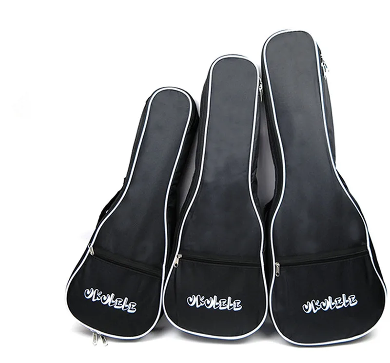 ZONAEL 21 23 26 Inch Single Strap Hand Folk Canvas Ukulele Carry Bag