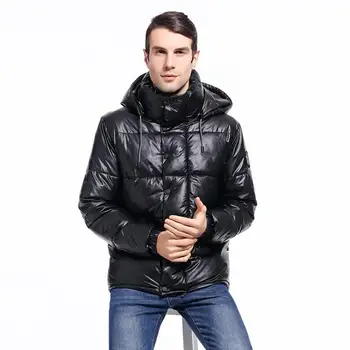 

2019 New Winter Men's Parkas Fashion Casual Snow Warm Coat Jackets 0607-001