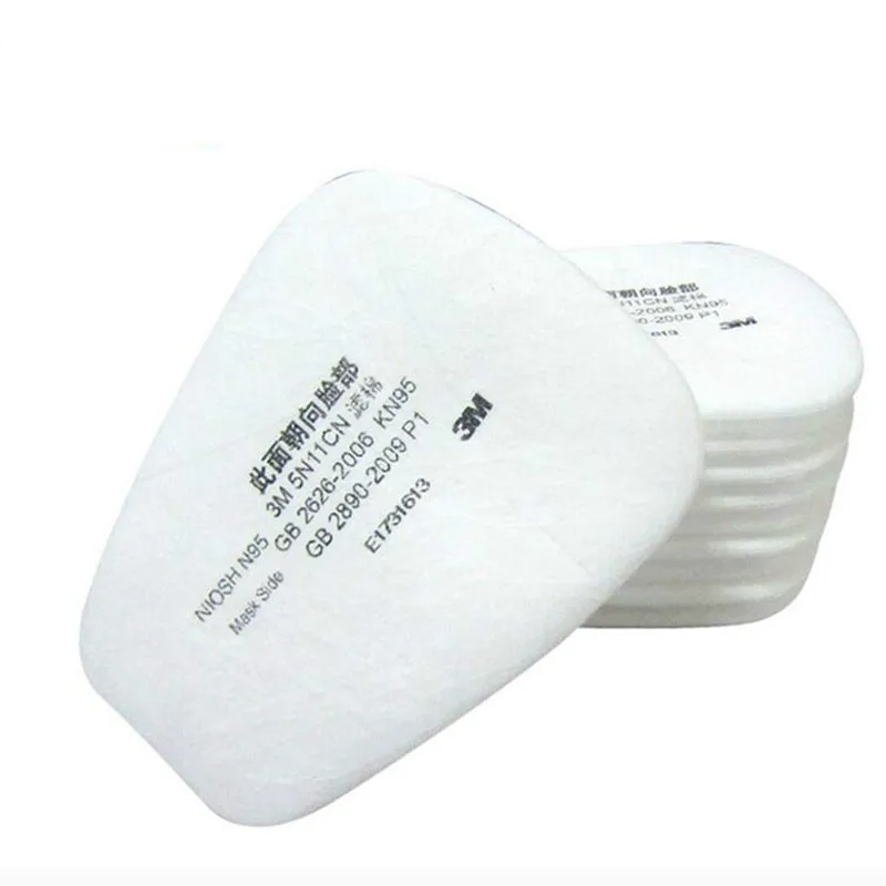 

5N11 N95 Particulate Cotton Filters 3M Filter Paint Spraying Face Work Gas Mask Replace Fitting for Respirator Gas Mask