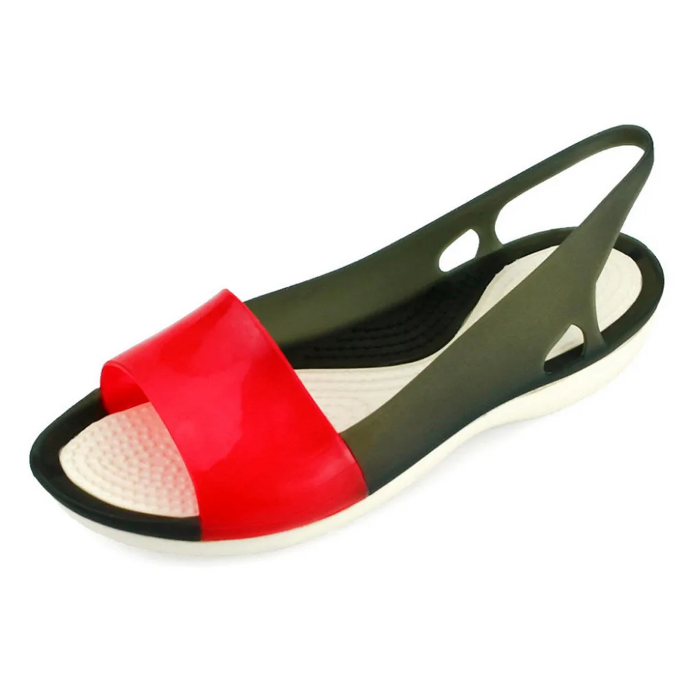 2019 women's sexy sandals jelly shoes open toe summer beach ladies casual comfortable sandals gladiator sandals women 40J25 (2)