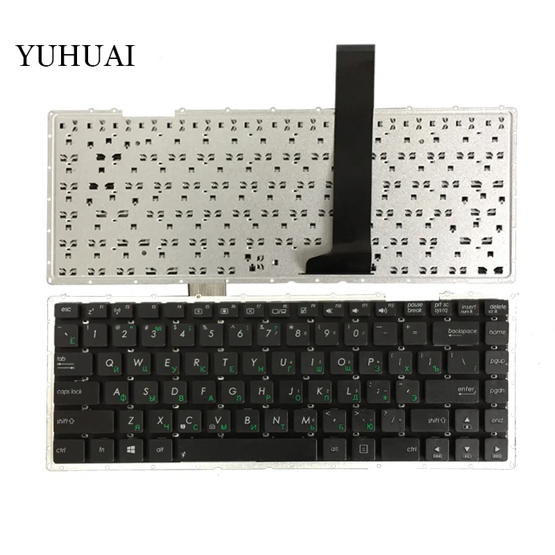 Русский Черный Новый для ASUS X450C X450L X450 Y481C X450V R405C X450VB K450V F451 Клавиатура ноутбука RU |