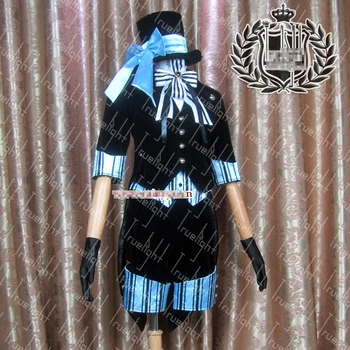 

Ciel Black Butler Cruise Ship Movie Custom Size Uniforms Cosplay Costume Free Shipping