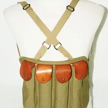 WWII WW2 США AMRY Томпсон нагрудная установка журнал 4 ячейки 30 патронов магазин для патронов сумка