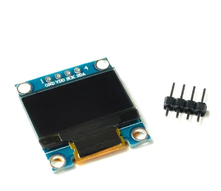 Белого и синего цвета цвет 128X64 O светодиодный ЖК-дисплей светодиодный Дисплей модуль для Arduino 0,96 0,91 1,3 I2C IIC Серийный с CaseI - Цвет: 0.96 white