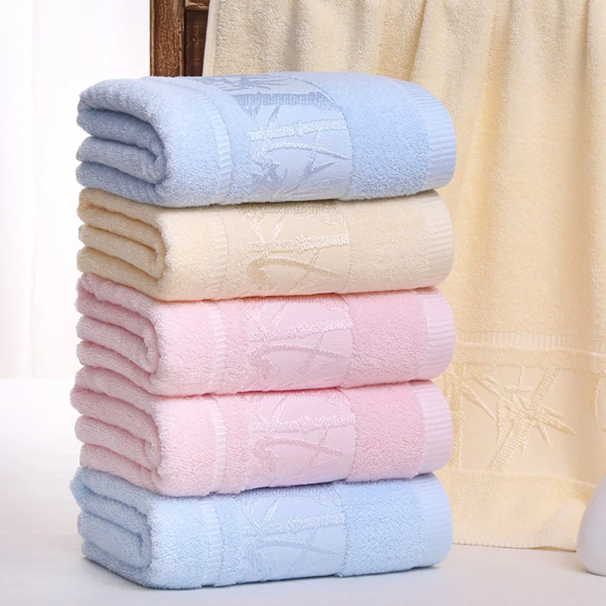 Классическое бамбуковое волокно, Хорошо Впитывающее плотное банное полотенце для взрослых и детей, полотенце для ванной комнаты, полотенце для пляжа путешествий