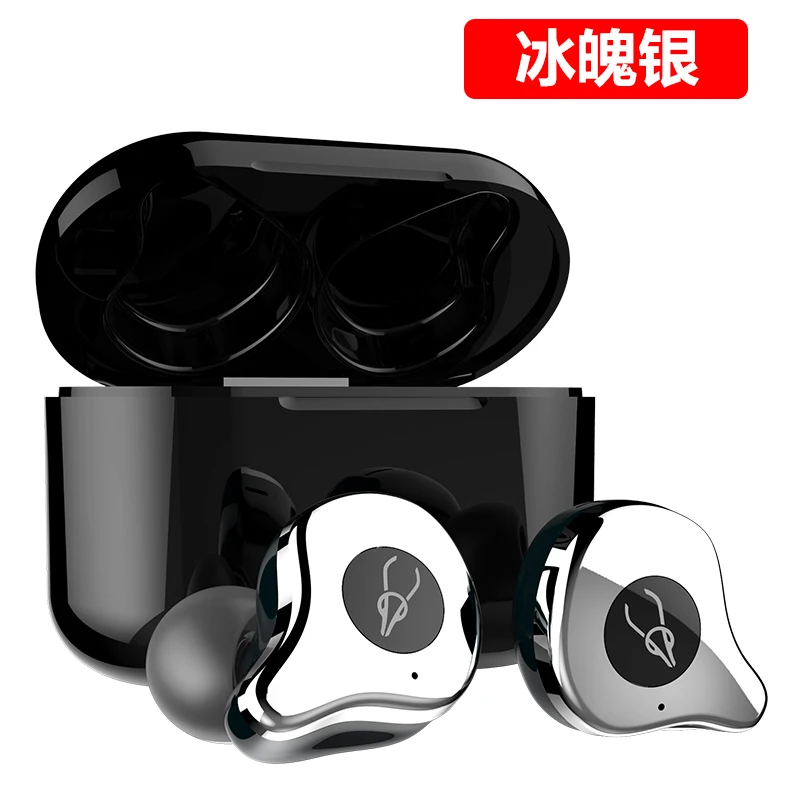E12 TWS Bluetooth 5,0 беспроводная гарнитура для наушников HiFi спортивные наушники микрофон с быстрой зарядкой - Цвет: 2