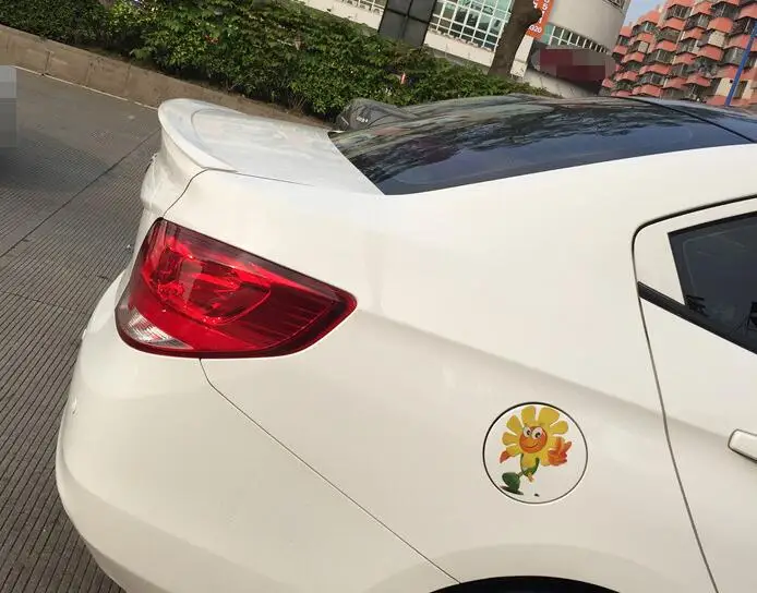 

High quality ABS Primer Unpainted Color Car Rear Roof Spoiler For Sail 3 2015
