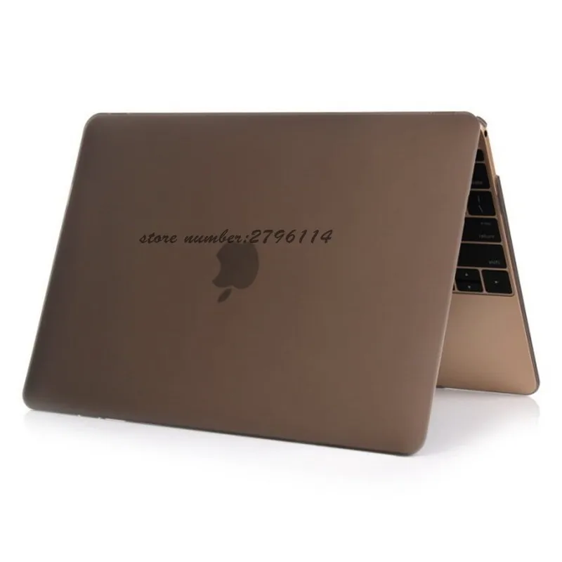 Матовый серый чехол для Apple Macbook Air Pro Retina 11 12 13 15 ноутбука Mac book 3 дюйма бесплатная