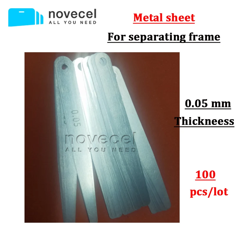 imágenes para 100 unids/lote marco De chapa para la separación de S6 edge, borde más y S7 S6 edge, espesor: 0.05mm imágenes para 100 unids/lote marco De chapa para la separación de S6 edge, borde más y S7 S6 edge, espesor: 0.05mm