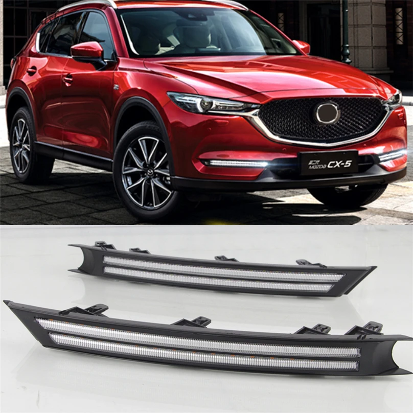 Car Flashing For Mazda CX 5 CX5 2017 2018 Driving DRL Daytime Running