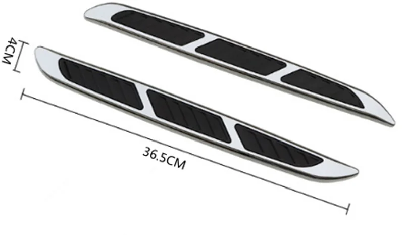 Автомобильный стильный декоративный чехол для автомобиля Акула gills воздушная наклейка на розетку для Subaru XV Forester Outback датчик для Impreza XV BRZ Tribeca