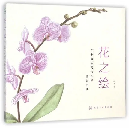 Flower Painting Drawing Art Book (the natural beauty of the twenty-four solar terms) for women ladies girls