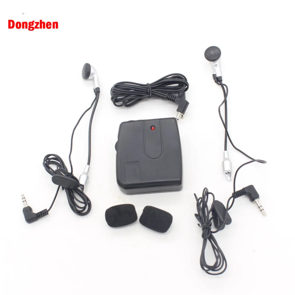 

Dongzhen Vnetphone Compact Motorcycle Wired Talkie Portable Headset Intercom Motorcycle Headphone Interphone for Driver Rider