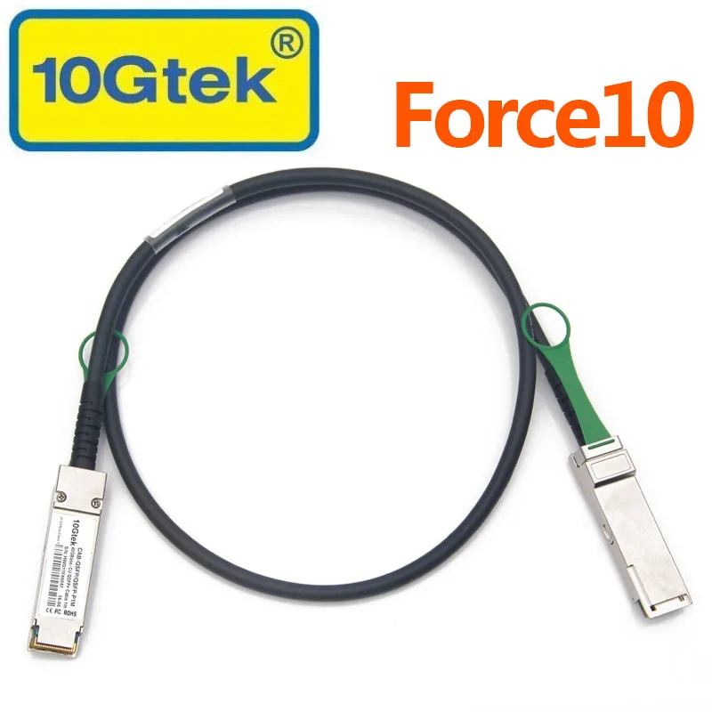 

Force10 CBL-QSFP-40GE-PASS-1M QSFP Cable QSFP+ 40G Passive Direct Attach Copper Cable 1M