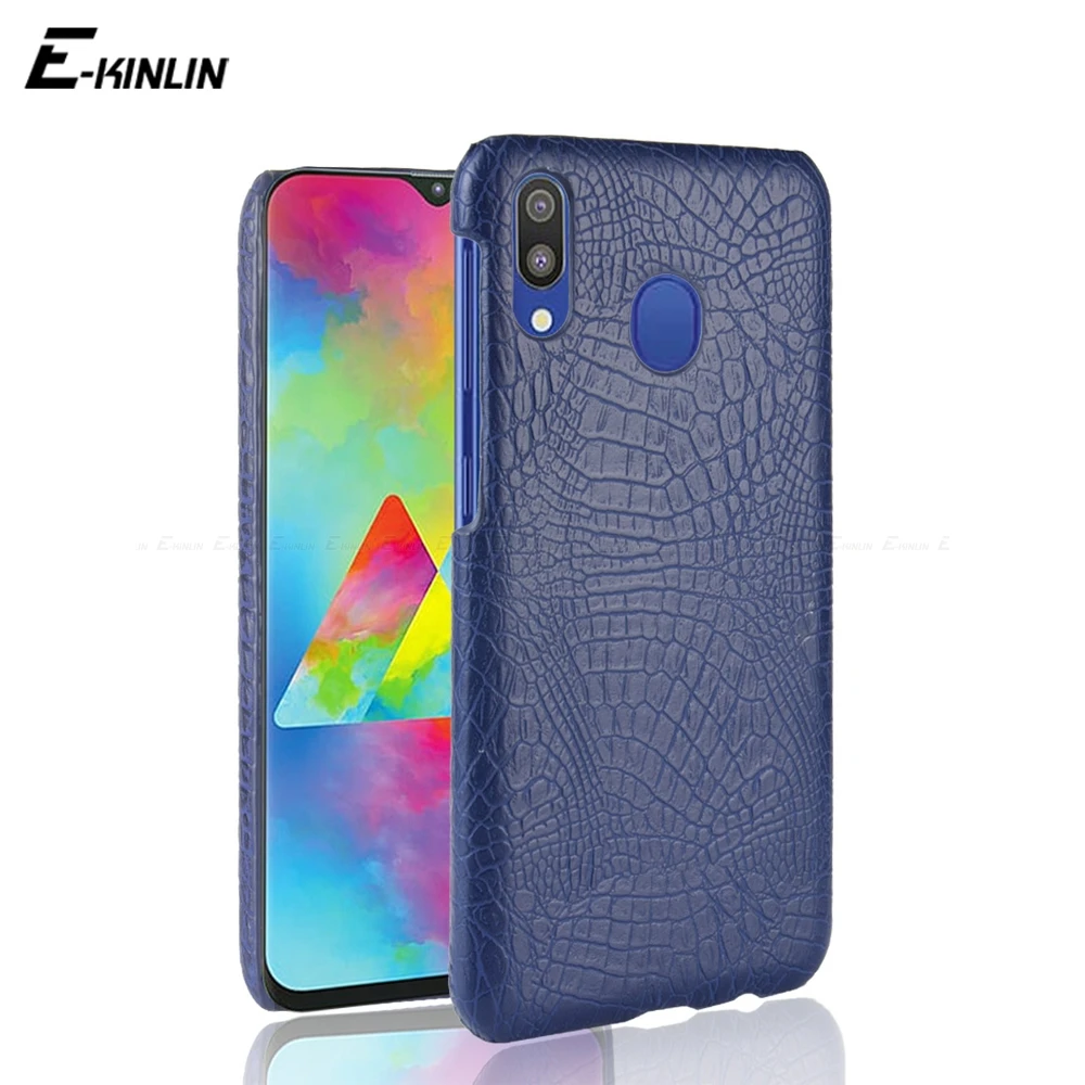 

Snake Skin Crocodile Leather Phone Case For Samsung Galaxy M40 M30 M20 M10 A80 A70 A60 A50 A40 A30 A20e A20 A10s A10 Back Cover