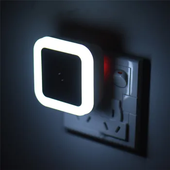 

High Quality Auto LED Light Induction Sensor Control Bedroom Night Lights Bed Lamp LED night lamp Bedroom night light US Plug