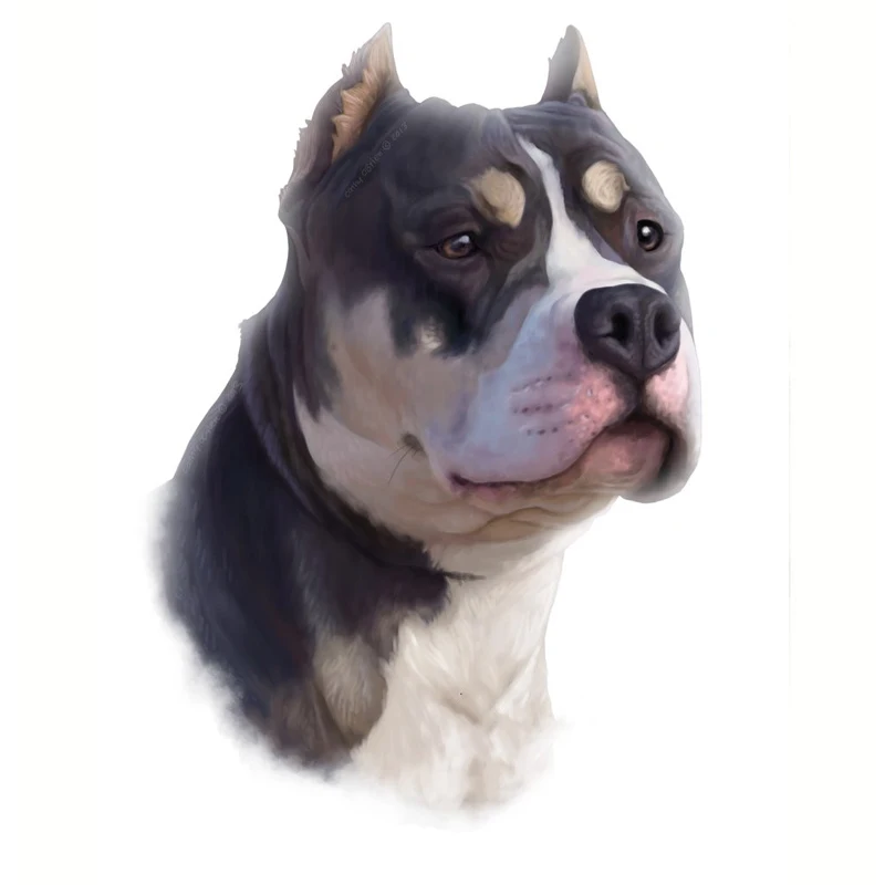 Diamond painting full square christmas Pitbull dog Art diamond