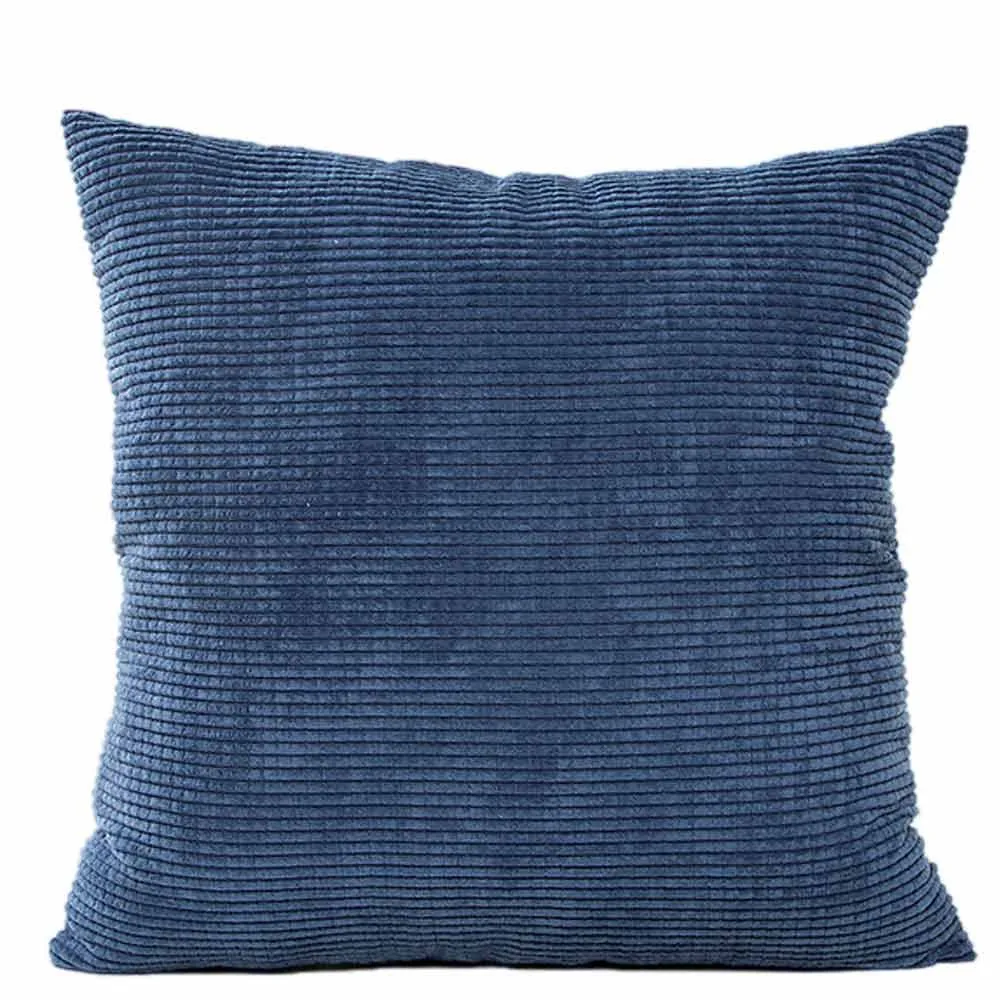 

1 Pc 45*45cm Solid Color Cushion Cover Corn Kernels Corduroy Pillow Cover Car Throw Pillowcase Bedroom Home Decor Almofada 18Nov