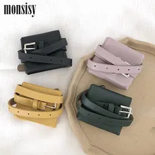 Monsisy маленькая поясная сумка для девочек и мальчиков, поясная сумка для детей, поясная сумка в стиле ретро, Детская сумочка для монет, Детская сумка из искусственной кожи, поясная сумка, поясная сумка