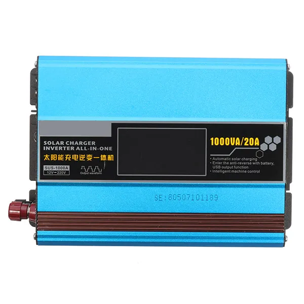 

High Quality 1000W 12v 220v Inverter Solar Inverter With Solar Controller