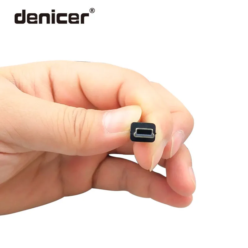Denicer Mini USB 2 0 вход DC12V 24V выход DC 5V 1A Autodash cam автомобильное зарядное устройство