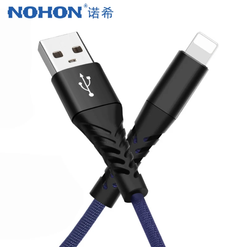NOHON кабель для быстрой зарядки usb 8 Pin iphone XS MAX X XR 7 6 S 5s 5C 5 Plus шнур синхронизации