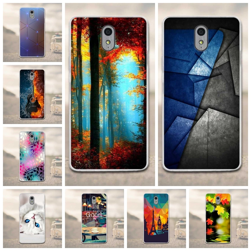 Для Lenovo Vibe P1M чехол с принтом мягкий TPU для P1m P1ma40 телефона P1 m 5 0 дюймов сумки|cover for
