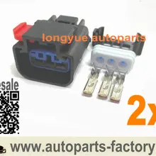 Longyue 2 шт 3 способа ремонта Разъем Аксессуары для CHRYSLER DODGE JEEP датчик скорости VSS 3 терминала