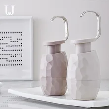 400 мл креативный диспенсер для мыла с одной рукой, очищающее средство для лица, гелевая бутылка для душа, экологичный инструмент для дома, отеля, ванной комнаты