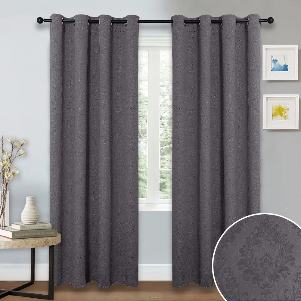 NICETOWN Triple Weave Microfiber Grommet Top Thermal Insulated Blackout