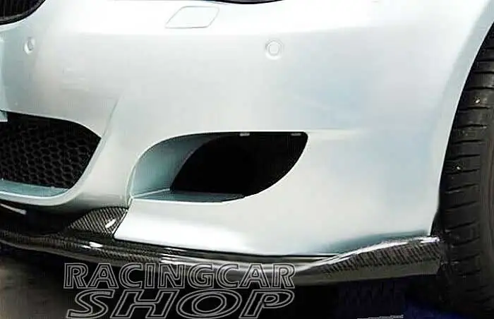 HAM STYLE REAL CARBON FIBER FRONT LIP UNDER SPOILER for BMW E60 M5 TaiWan front bumper
