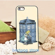 Алиса dr tardis кто мода телефон обложка case для 4 4S 5 5S se 5с 6 6 плюс 6s 6s плюс 7 7 плюс # qe36