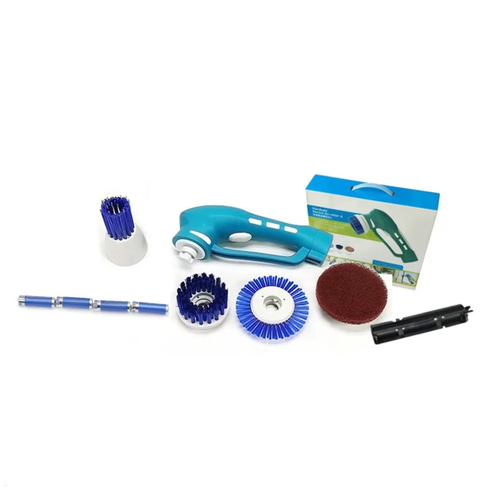 

Handheld Electric Cleaning Brush Waterproof Multi-function Household Cleaning Tool for Bathroom Tile Tub Kitchen Cleaner