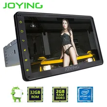 JOYING 2 GB + 32 GB Android 6.0 de Navegación GPS Universal Individual 1 DIN 8 “Unidad Principal de Radio Estéreo del coche Soporte Del Volante de Doble Zona