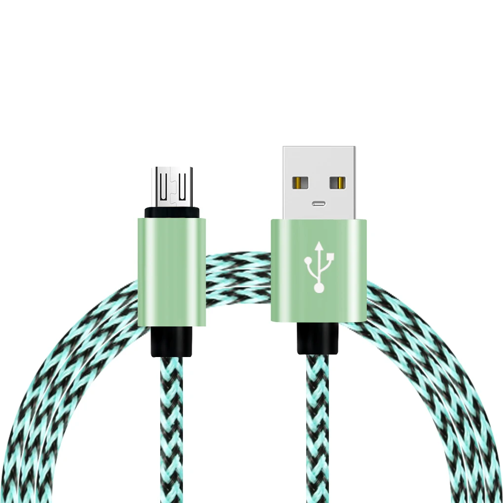 

Nylon Braided Data Transmit And Charging Cable Type A & Micro Usb Connector
